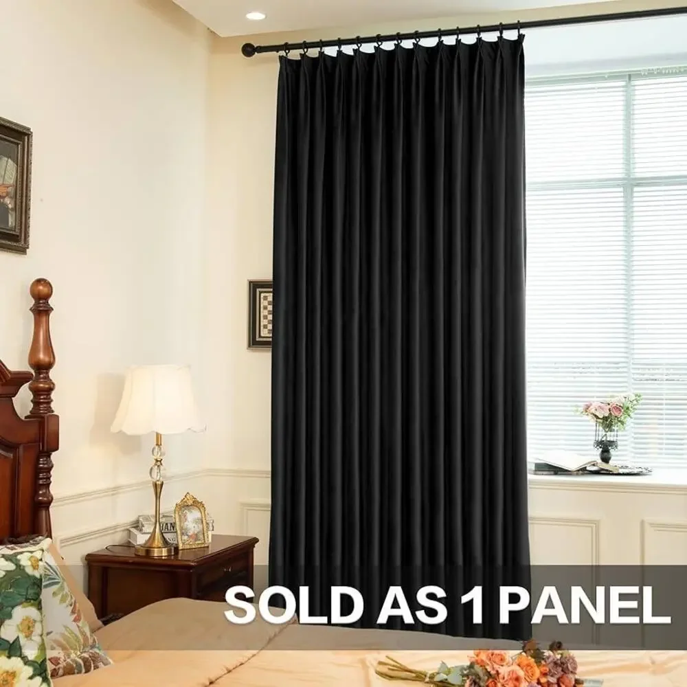 Huge 1 Panel Mumfas Blackout Patio Curtain Drape 72W x 96L
